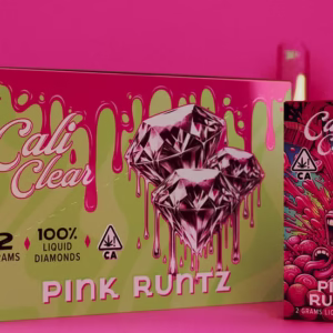 Cali Clear Pink Runtz 2g