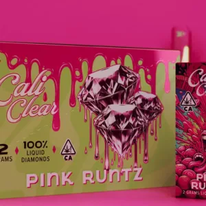 Cali Clear Pink Runtz