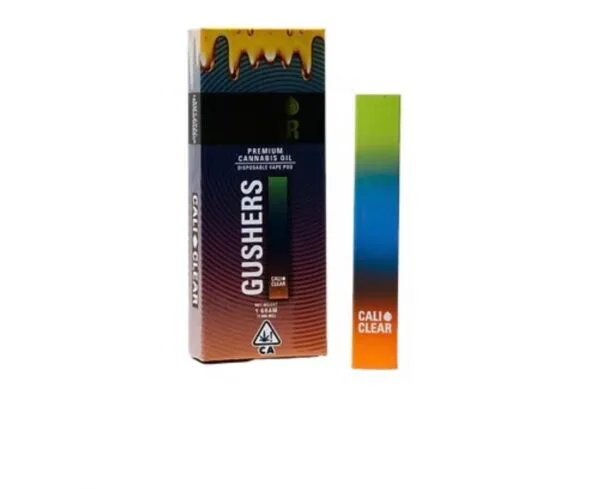 Cali Clear Gushers Disposable
