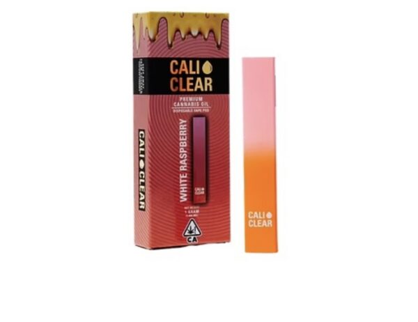 Cali Clear White Raspberry 1g
