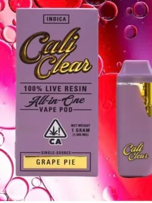 Cali Clear Grape pie