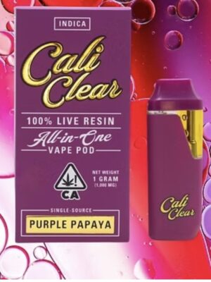 Cali Clear Purple Papaya 1g