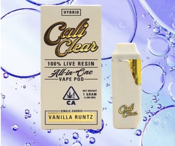 Cali Clear Vanilla Runtz 1g