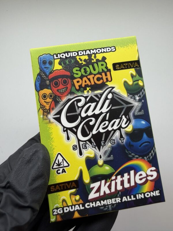 Cali Clear Sour Patch x Zkittlez 2g