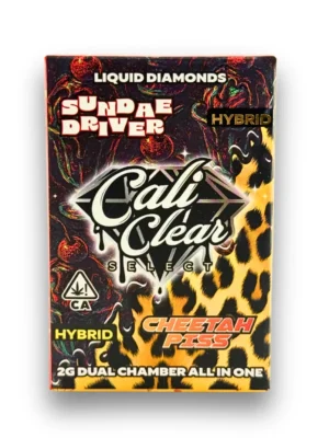 Cali Clear Sundae Driver x Cheetah Piss 