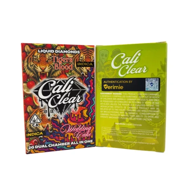 Cali Clear Tigers Blood x Wedding Cake